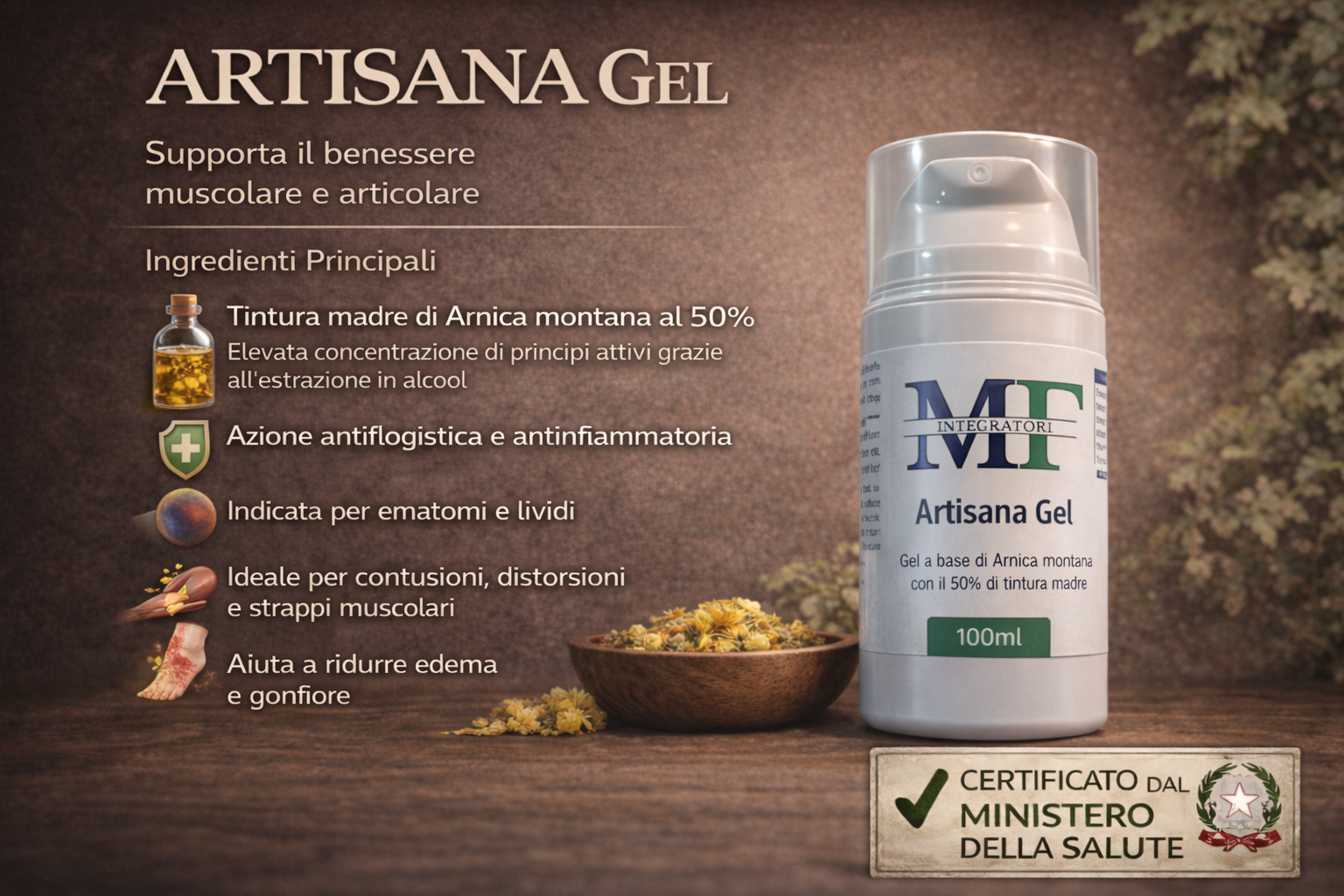 Artisana gel 100ml